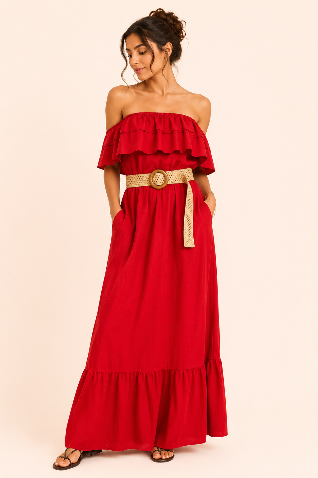 Robe Longue Bohème – Collection Été